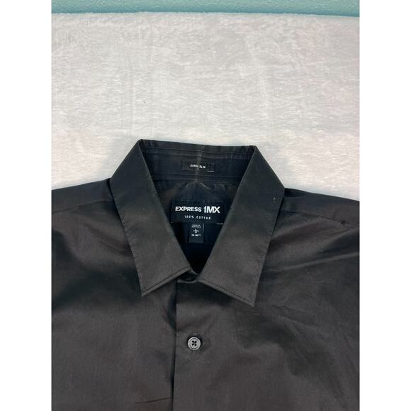 Express 1MX Men's Long Sleeve Shirt Size L 16-16.5" (0140) - Picture 2 of 5